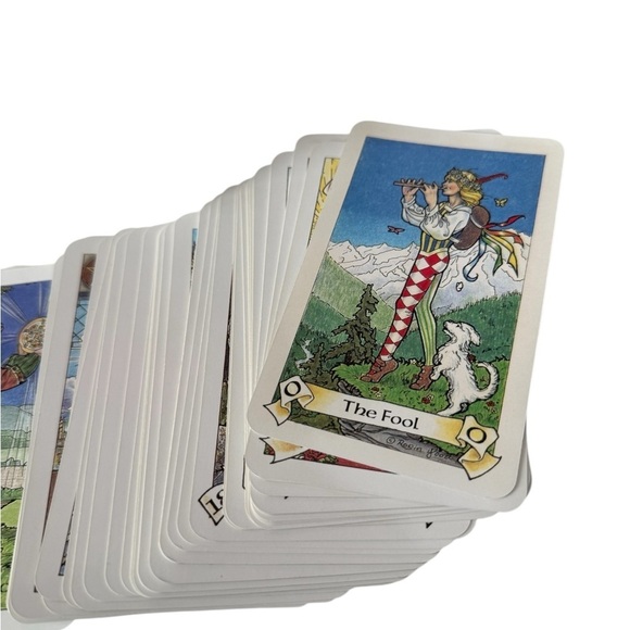 The Robin Wood Tarot Deck of cards 78 Cards With Booklet Vintage 1991 Complete - Picture 5 of 5